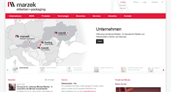 Desktop Screenshot of marzek.at